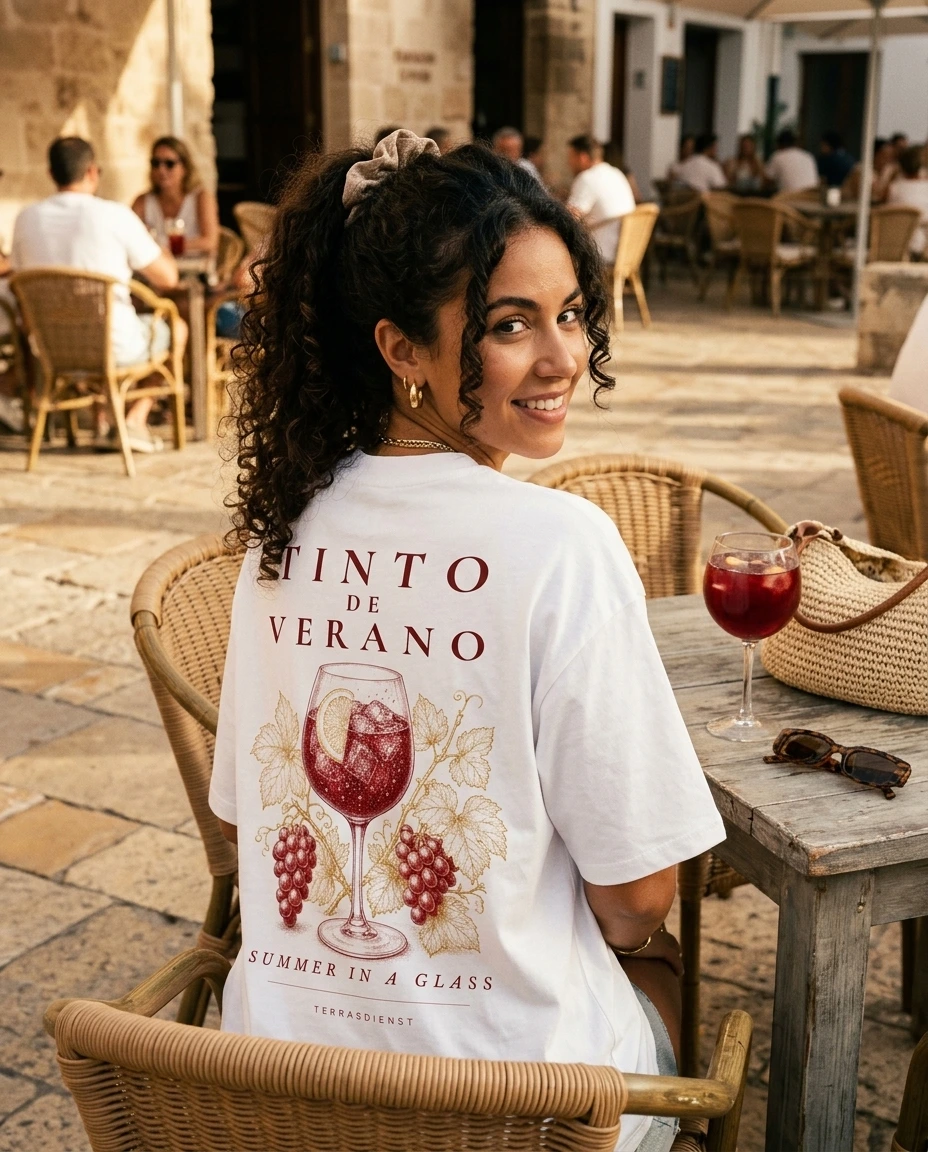 Tinto de Verano Terrasdienst achterkant